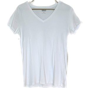 Kirkland White V-Neck T-Shirt